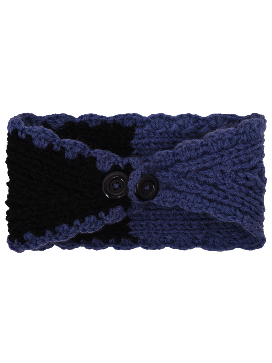 Повязка вязанная на голову