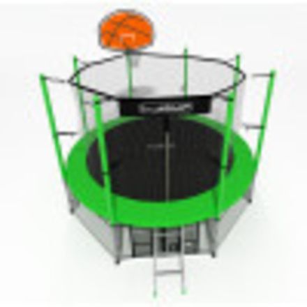 Батут i-Jump Basket 12ft green