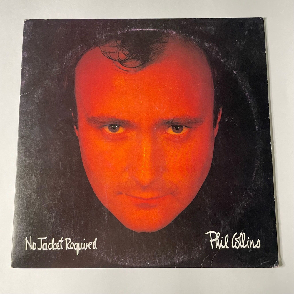 Винтажная виниловая пластинка LP Phil Collins No Jacket Required (Japan 1985) (No Obi) Who Said I Would