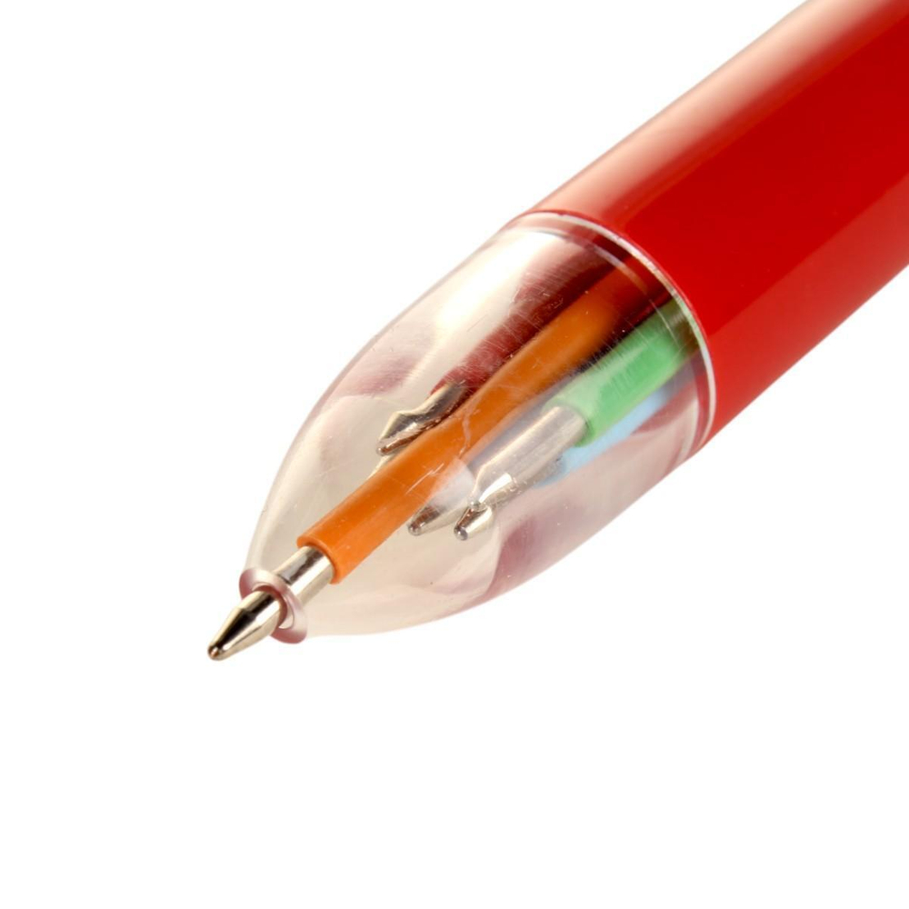 Ручка шариковая автоматическая 0,7мм 6цв. МЯЧ (Mazari)