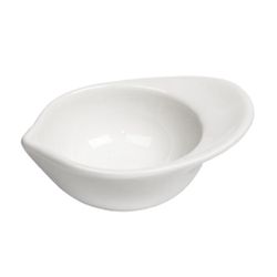 Соусник 25 мл 8,3*6,2 см h3,5 см Mini Mix с ручкой белый фарфор P.L. Proff Cuisine [6]