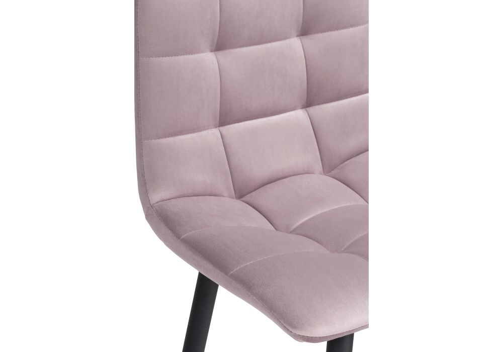 Полубарный стул Чилли К розовый / черный