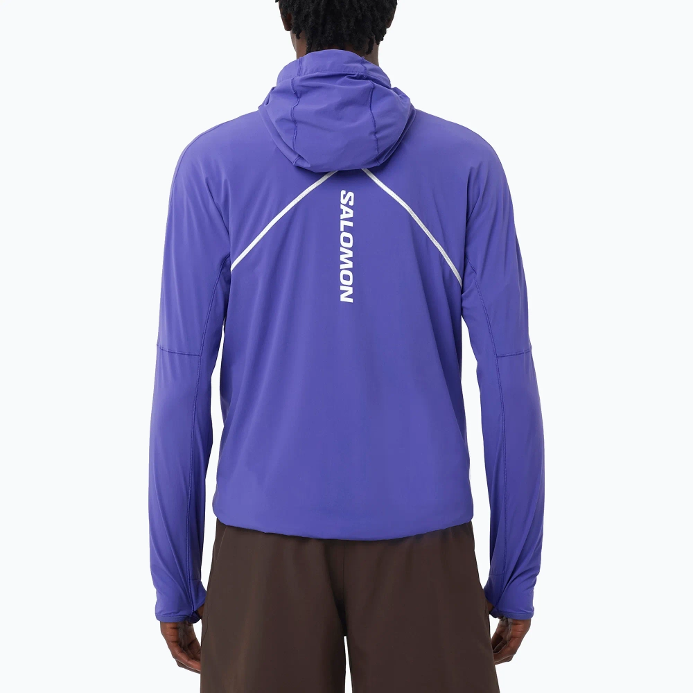 Ветровка Salomon Sense Aero Half Zip Hoodie libery