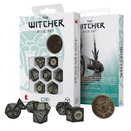 Набор кубиков The Witcher Dice Set: Ciri – The Zireael