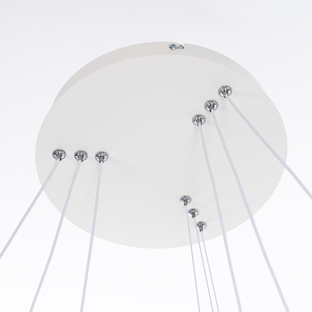 Citilux Дуэт CL719680 LED Люстра подвесная с пультом Белая