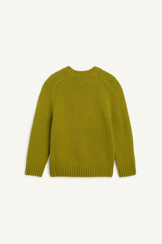 ZARA ТРИКОТАЖНЫЙ СВИТЕР, ОЛИВКОВО-ЗЕЛЕНЫЙ