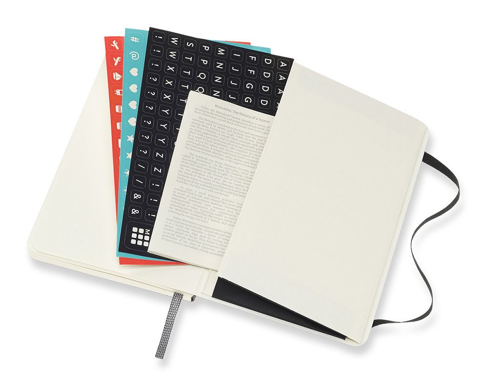 Еженедельник Moleskine Classic Soft Weekly Pocket 90x140 мм 144 стр (DSB12WN2)