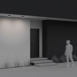 Уличный потолочный светодиодный светильник Maytoni   O430CL-L15B4K