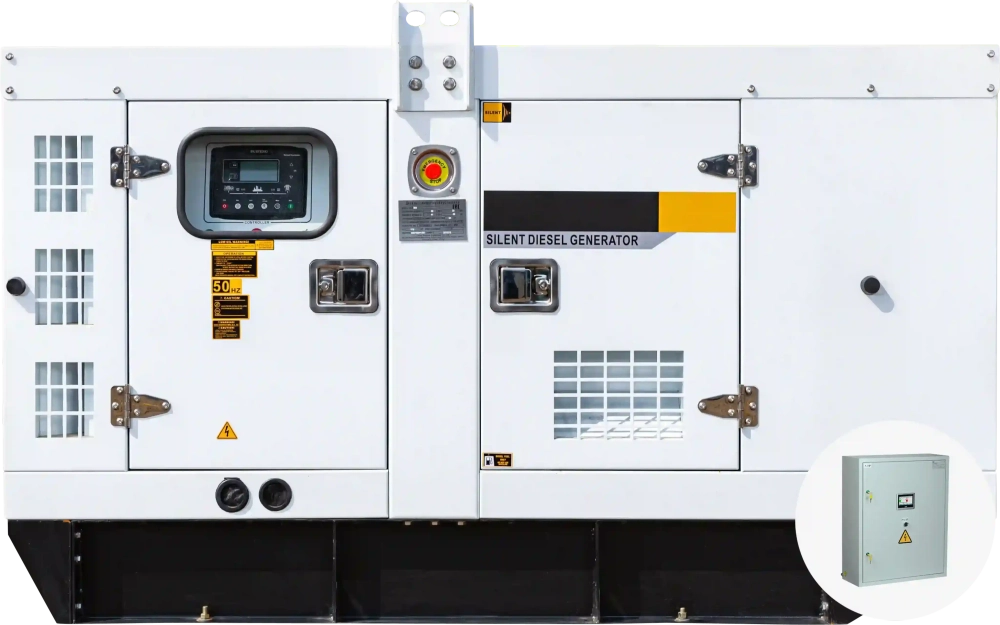 Дизельный генератор EcoPower АД20-T400eco в кожухе 20 кВт RICARDO