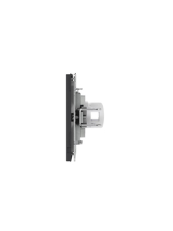Розетка компьютерная 2-м KANT RJ45 кат.5E без шторки черн. уголь DKC 7012664