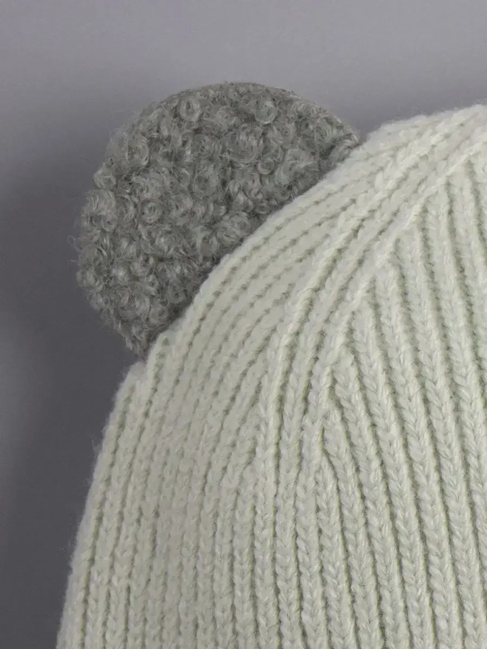 Шапка для мальчика с ушками осенняя