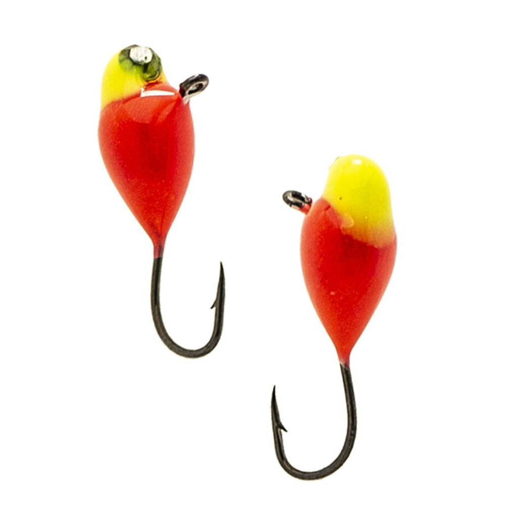 Мормышка вольфрамовая КАПЛЯ С УШКОМ, RUd, 10 шт 0,26 г