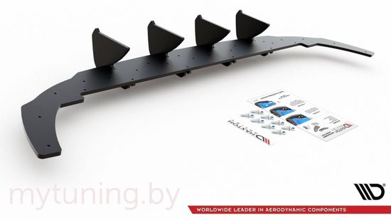 Диффузор бампера заднего для VOLKSWAGEN Golf VIII 19-...