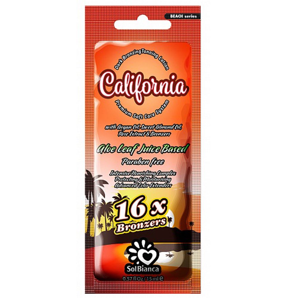 Крем для загара SolBianca California -30хBronzers
