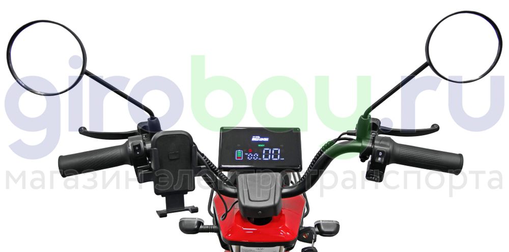 Электротрицикл IKINGI T3 Pro MAX 1000W (60V/30Ah) - Красный фото №22