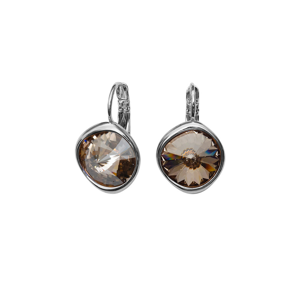 Серьги Fiore Luna Silver Shade A1902.2 BW/S