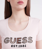 футболка GUESS - пудро-розовый(W3GI35 J1300)