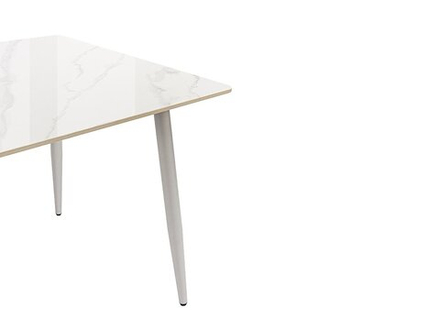 Стол Uni-Form-S.2B SGrey/White Gloss Marble 727*800*800