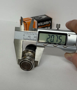 24V / Автомобильный прикуриватель, 24 вольта, вставка, подвижная часть (1 шт.)