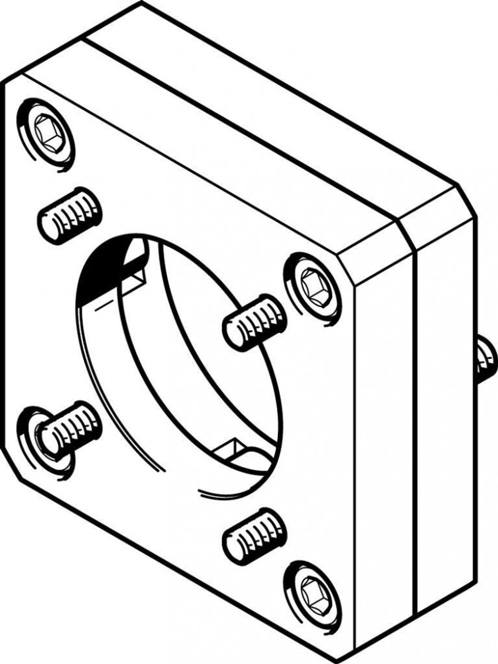 EAMF-A-64A/B-60G/H Фланец электродвигателя