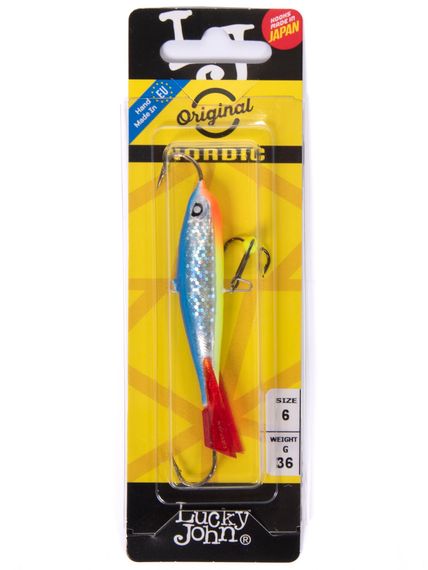 Балансир Lucky John NORDIC 6 с тр. 60мм/65HRT блистер