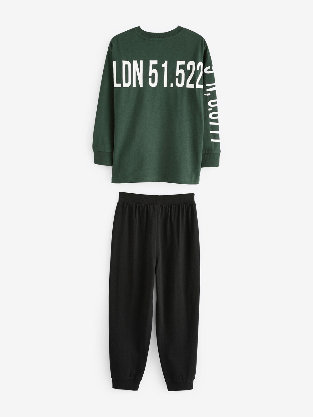 Пижама для мальчика Next K99-112, 3 шт., Бордовый, Зеленый, Голубой