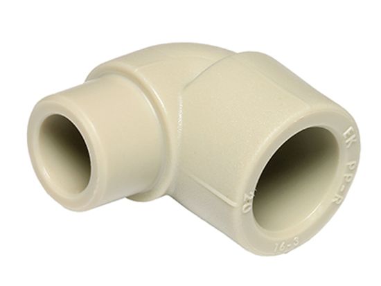 Угольник Ekoplastik Wavin 25 мм. 90° внутренний/наружный полипропиленовый