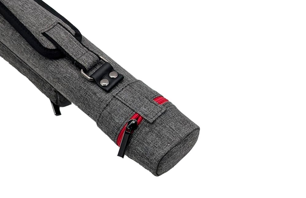 Тубус для кия "WINNER 1" 1/1 89 см (серо-красный)