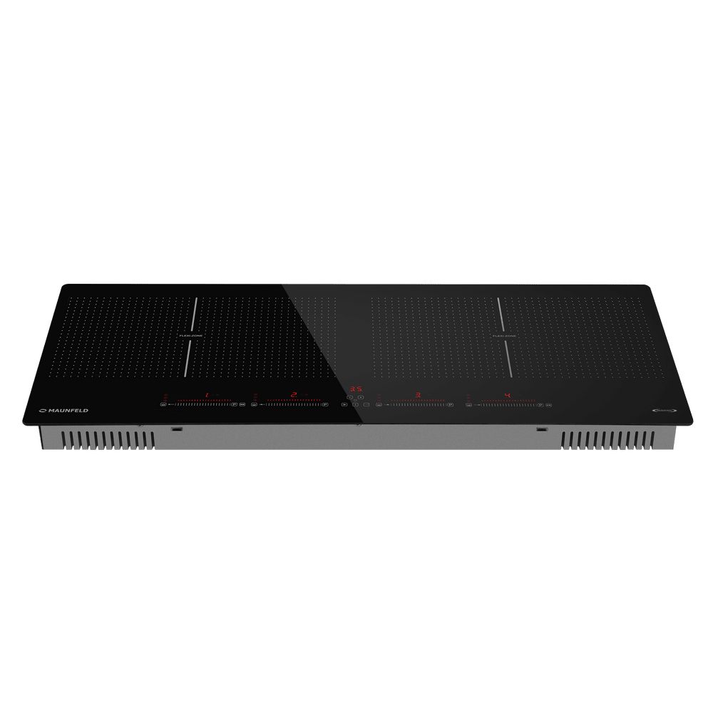 Индукционная варочная панель с двумя Flex Zone и Booster MAUNFELD CVI904SFLBK Inverter