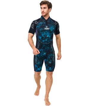 Гидрокостюм Sargan Nero 2.0 Shorty men 2 мм GalaxyAPE-09/черный