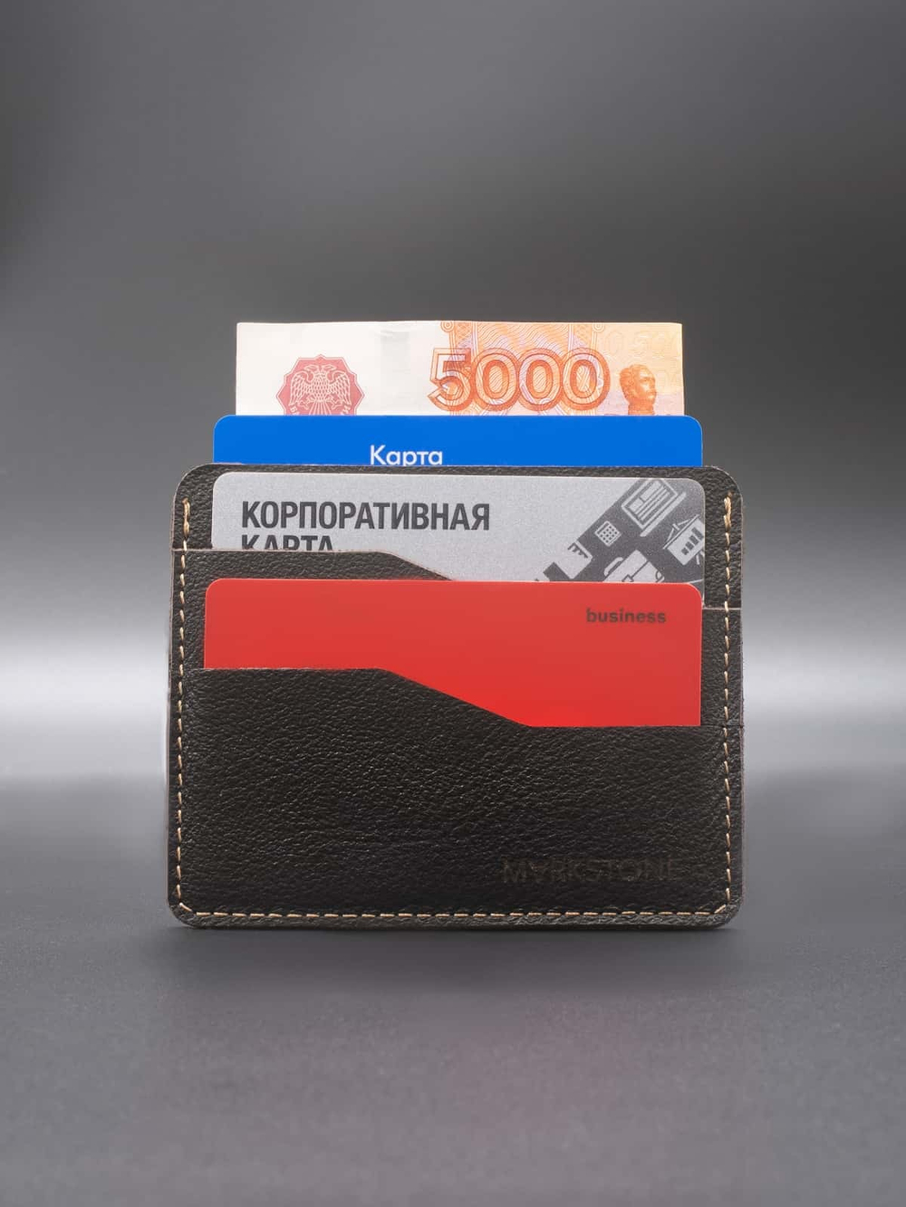 Изображение кожаный кошелек для денег.