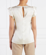 Jedwabna блузка VOLTINA MAX&amp;Co. - белый(716101)