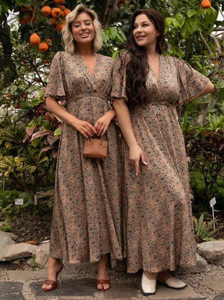 Платье Летняя грация (беж) П15607-1М LT Collection
