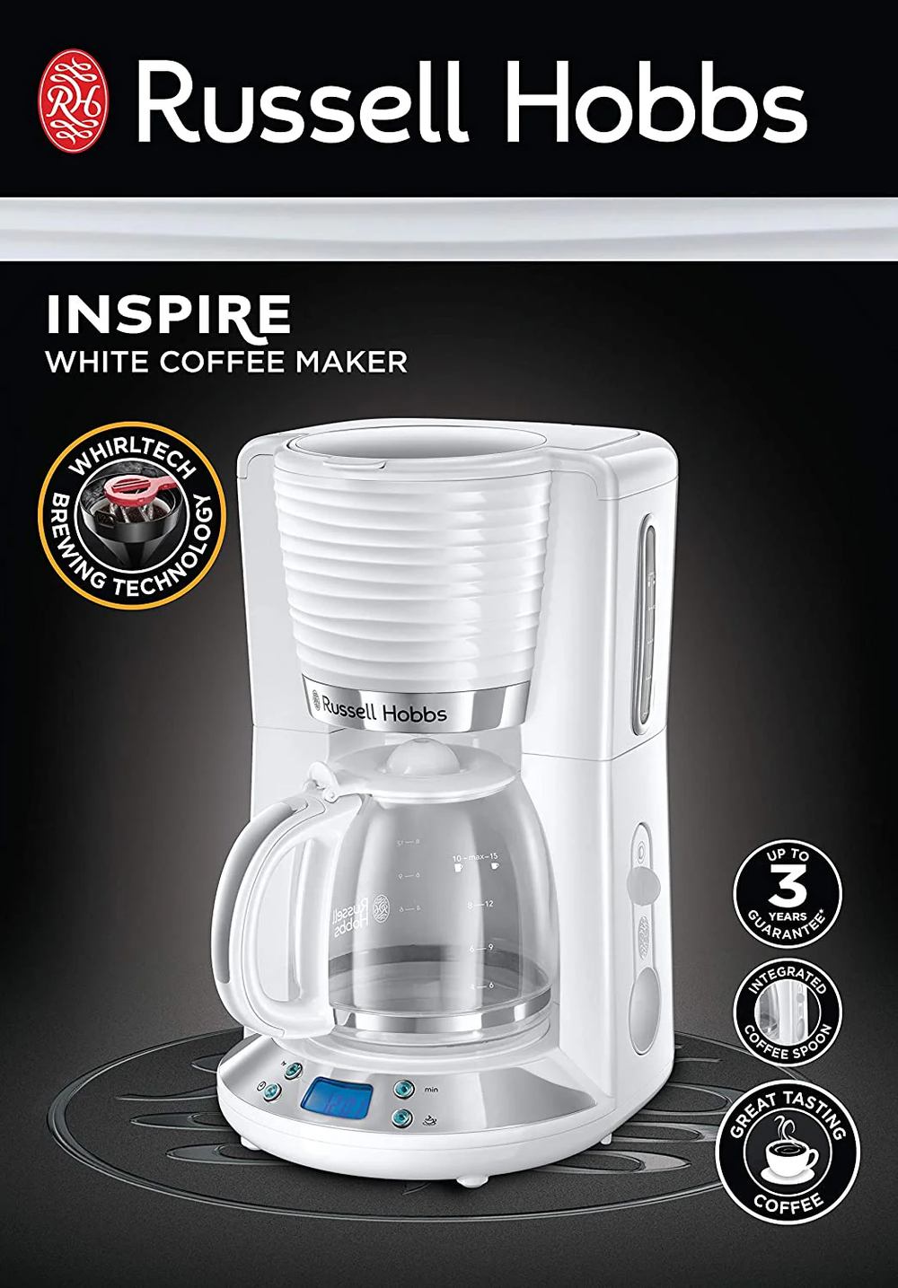 Кофеварка капельная Russell Hobbs 24390-56 белый