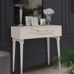 Консоль Арт Колор matte Стайл Сильвер Серый агат матовый