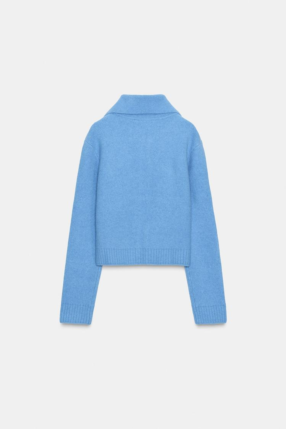 ZARА КАРДИГАН НА МОЛНИИ, СИНИЙ