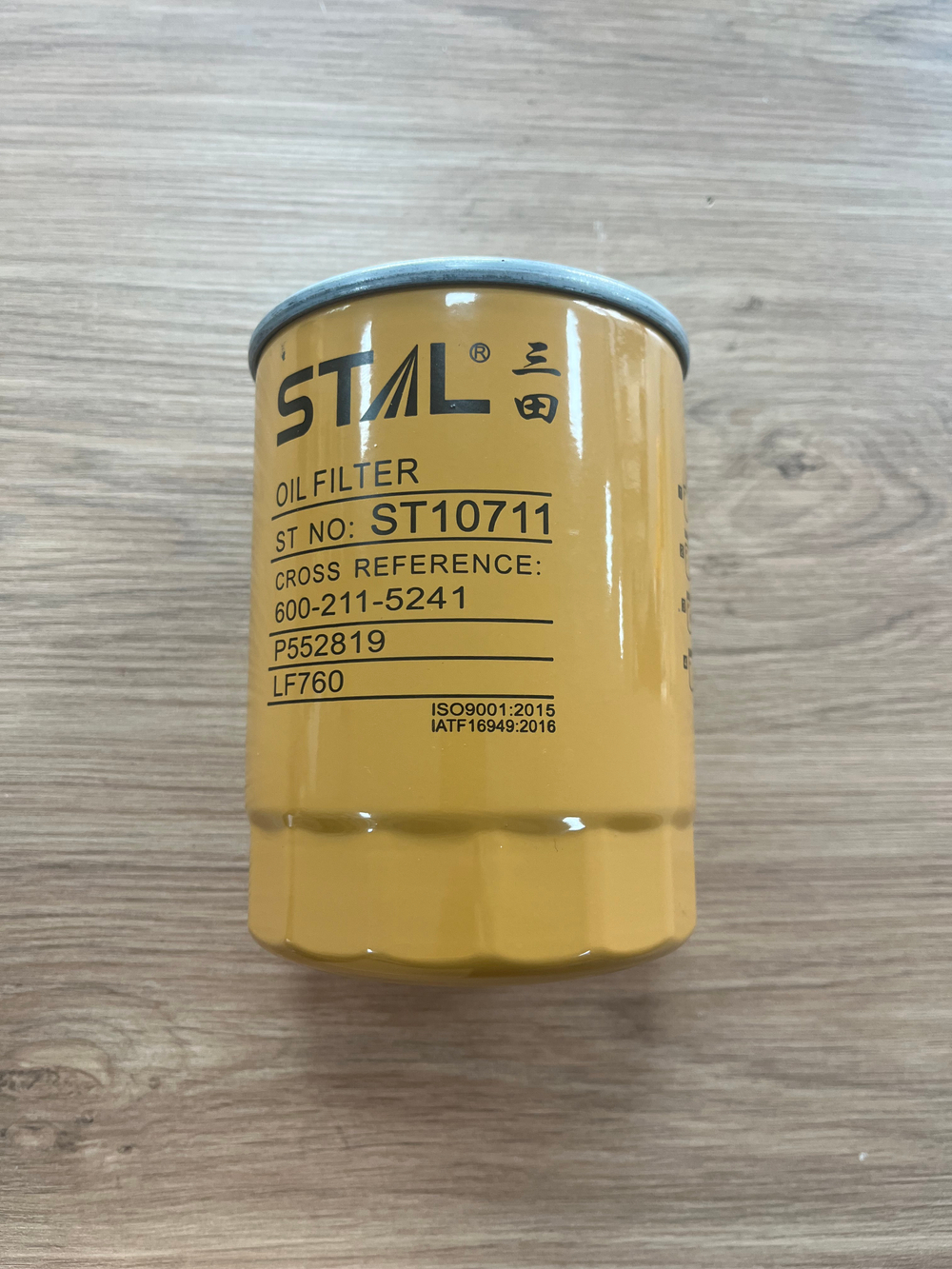 Фильтр масляный ST10711, VOE11700375, 600-211-5241, P552819, LF760 STAL