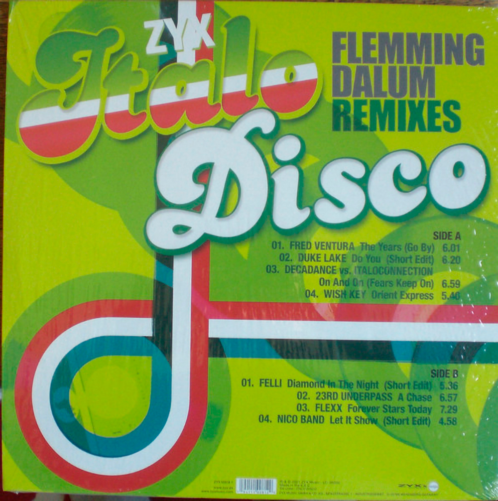 Сборник / ZYX Italo Disco : Flemming Dalum Remixes (LP)