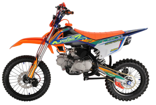 Питбайк Pitbike 12-50E 17/14 оранжевый
