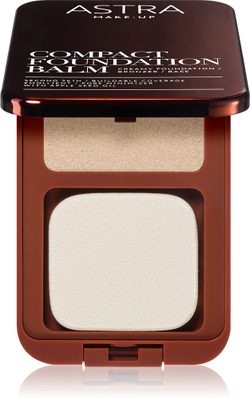 Astra Make-up Compact Foundation Balm - Кремовый компактный тональный крем, 7,5 g
