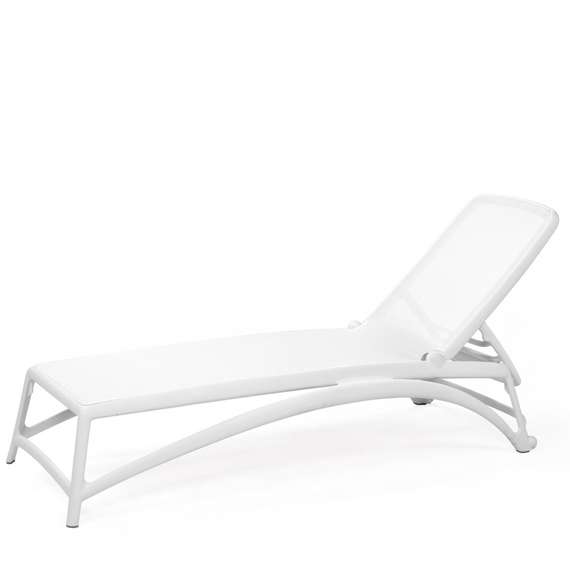 Шезлонг Atlantico белый