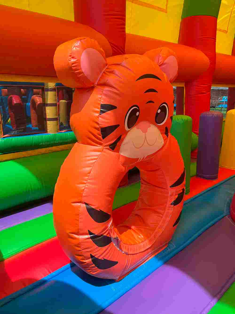 Коммерческий надувной батут «Страна Сафария 3» 10*6*6 м