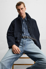 Джинсовая куртка boxy fit