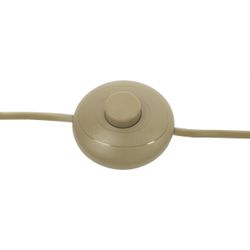 Citilux Базель CL407933T Торшер бронза со столиком и красным абажуром