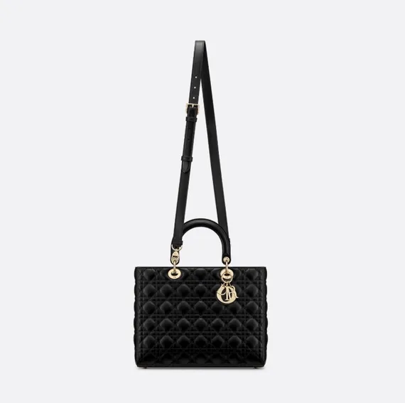 Сумка женская Dior Lady Dior, черный