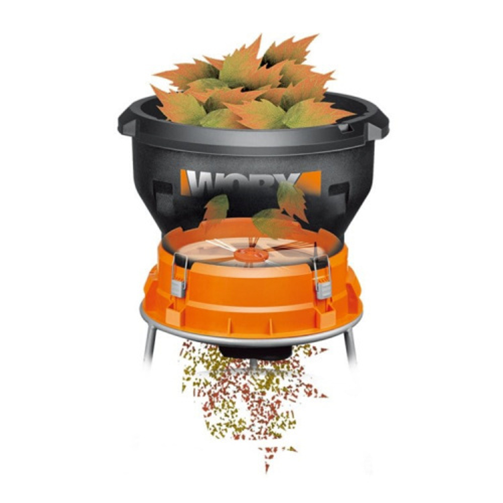 Измельчитель травы и листьев WORX WG430E