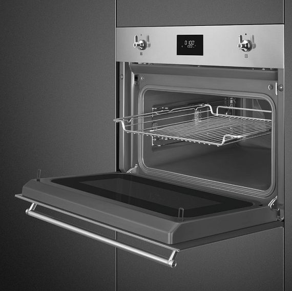 Встраиваемая микроволновая печь Smeg SO4301M0X