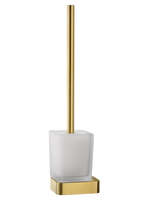 Туалетный ершик в комплекте WONZON & WOGHAND LOTTE, Брашированное золото (WW-8329-BG)