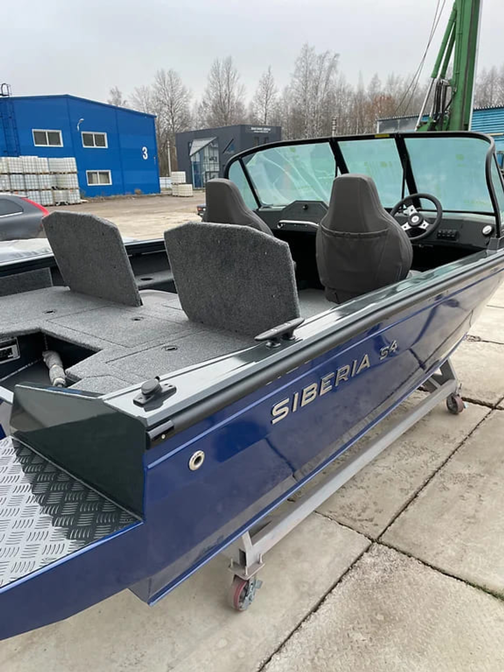 Катер-лодка алюминиевая SIBERIA S5 (mod 2)