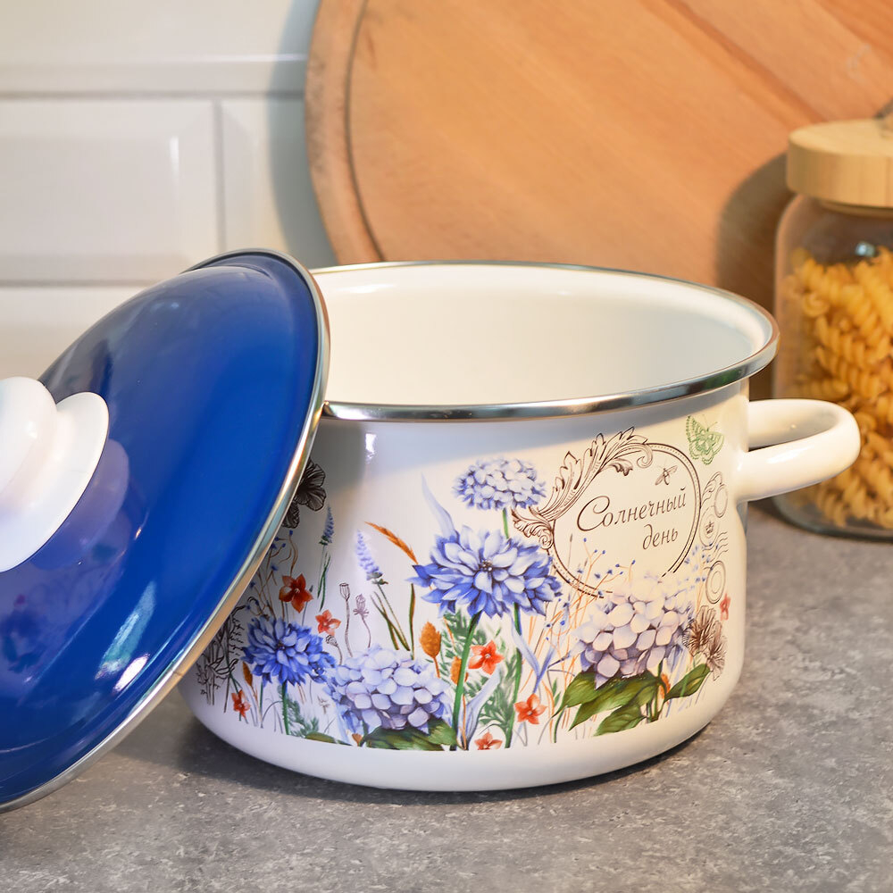 Набор кастрюль "Солнечный день" №02